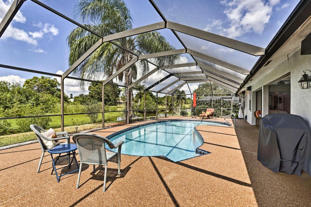 Pet-Friendly Fort Myers Home With Patio And Grill! North Fort Myers Zewnętrze zdjęcie